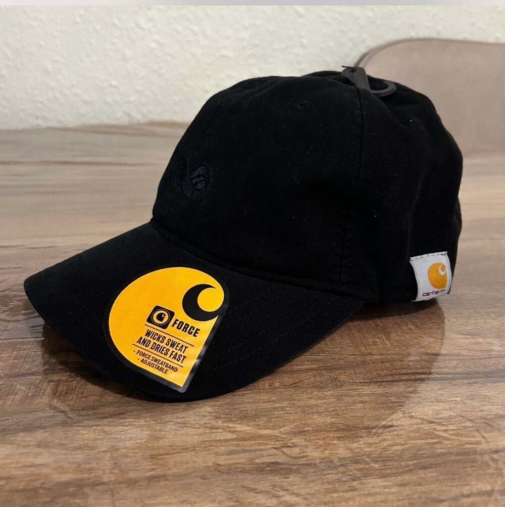 Carhartt Force Cotton Canvas Adjustable Cap - Black
